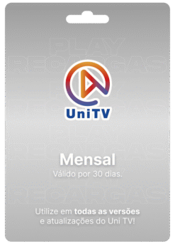 Gift Card UNITV - Mensal